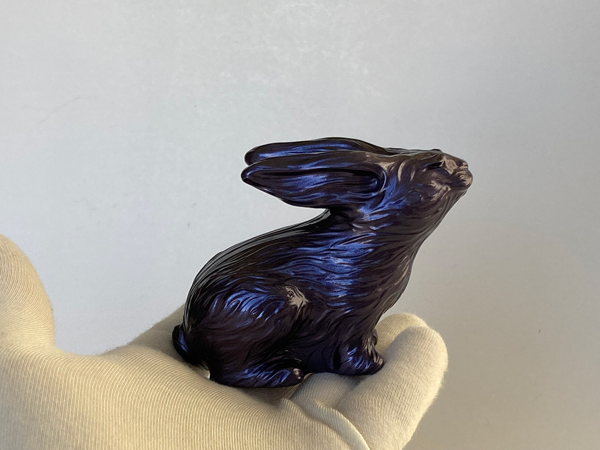 Rabbit Figurine Collectible Home Decor 3D-Printed Sculpture